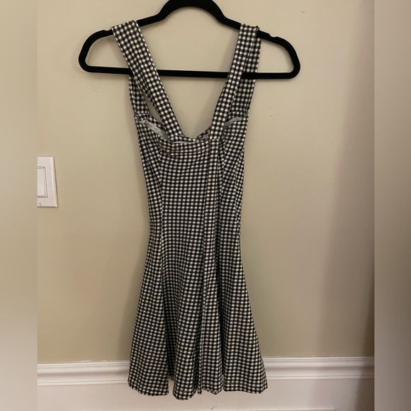 Checkered Sleeveless Mini Dress - Picture 3 of 3